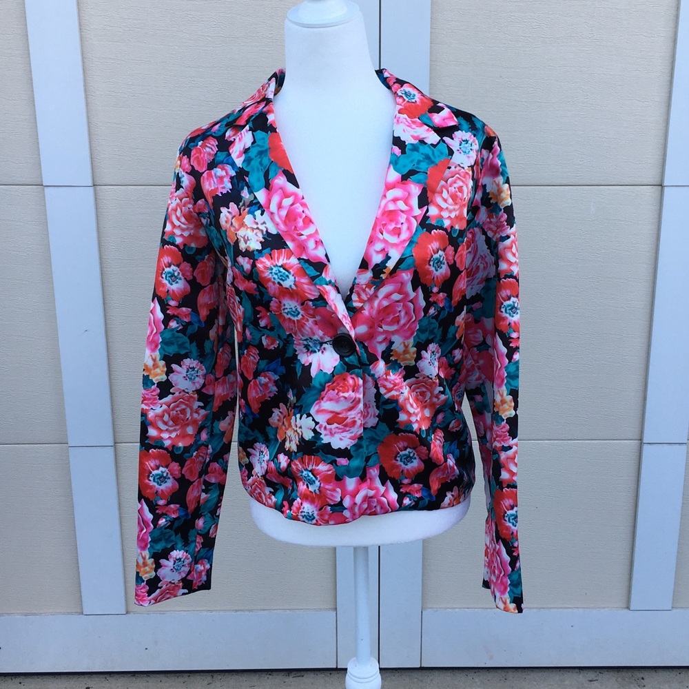 Flower blazer